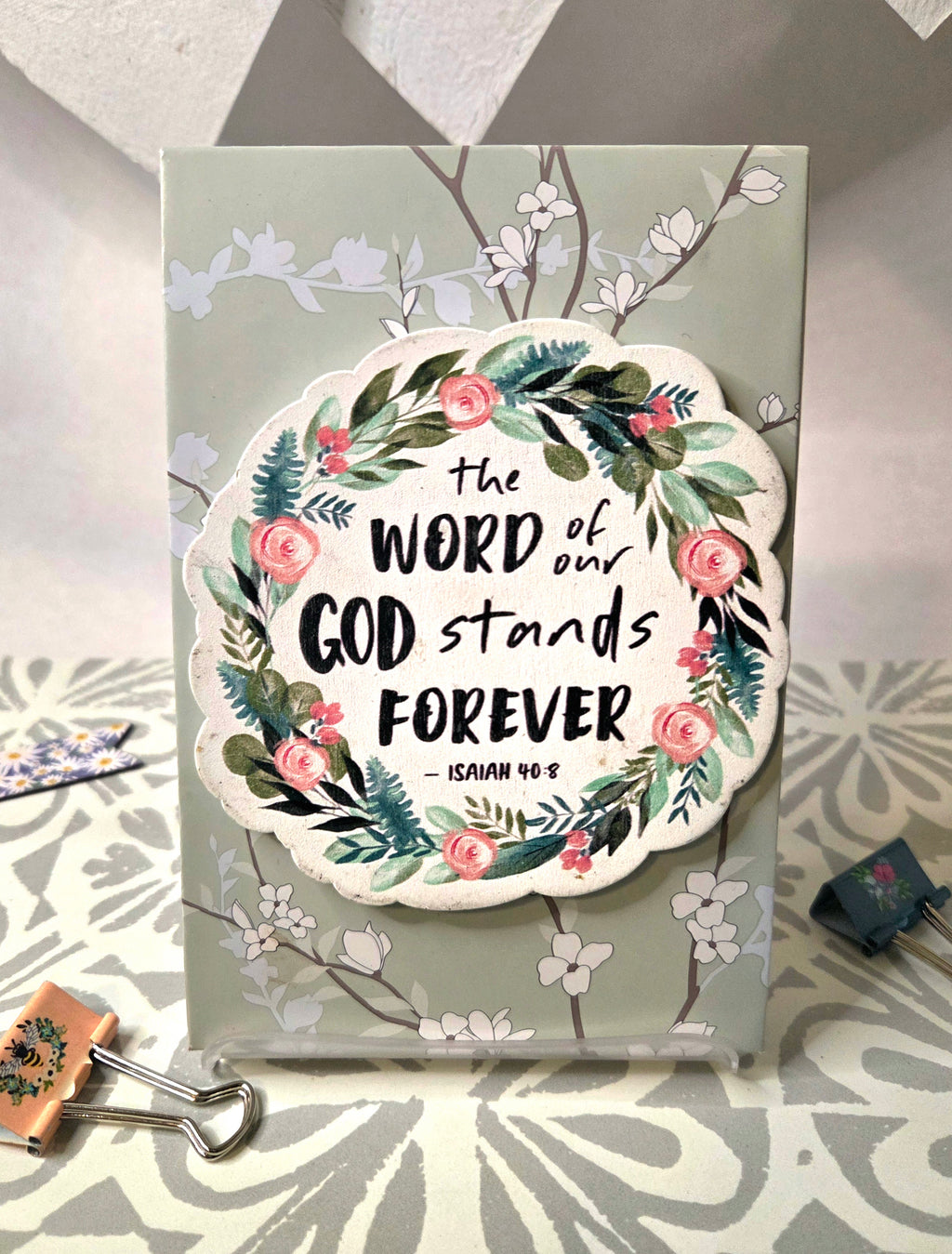 Tea Leaves Hardcover Jotter Notepad