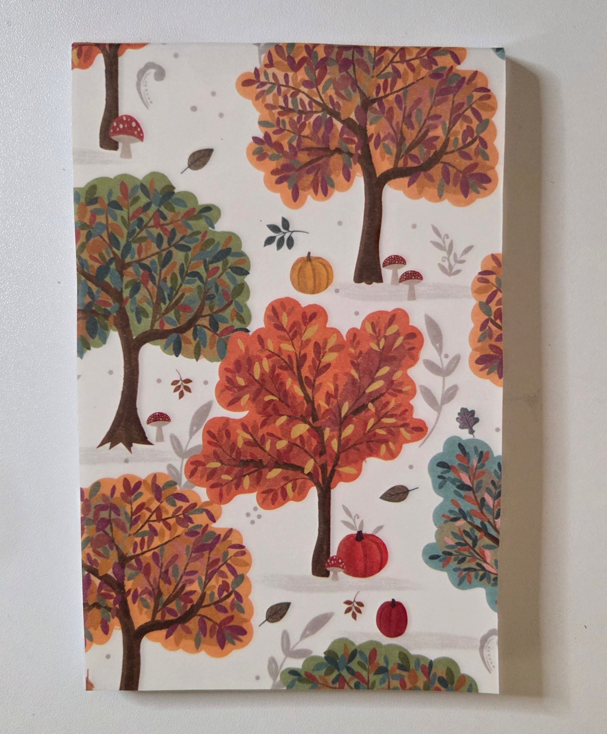 Autumn Jotter Pad